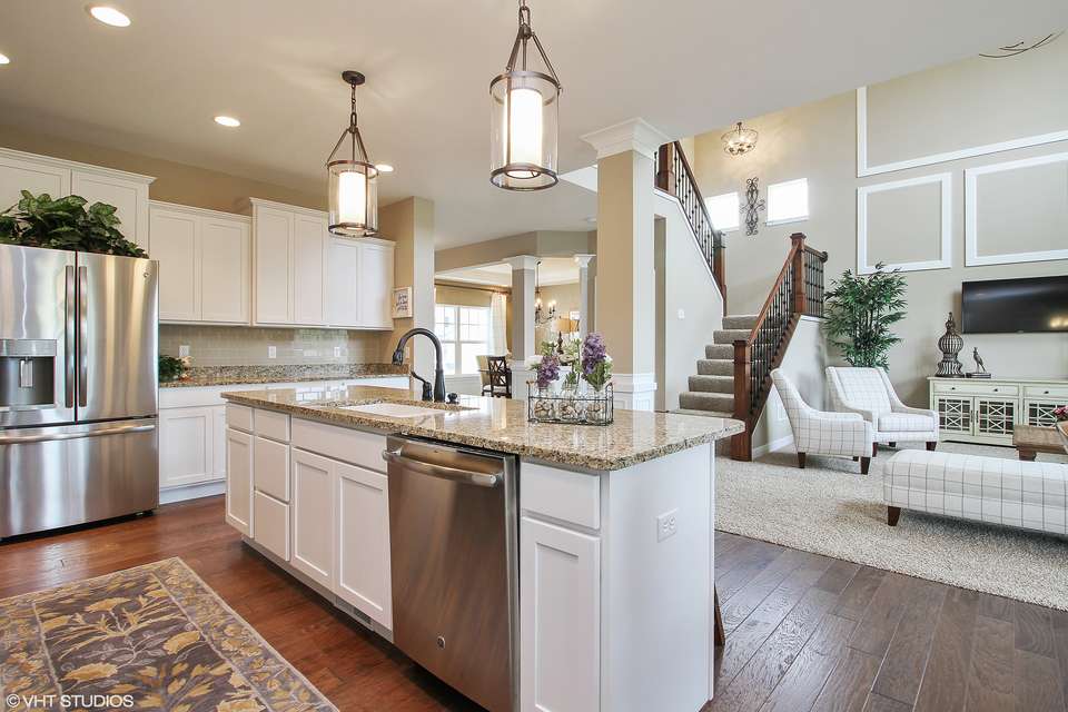 Olthof Homes New Home Design Center in St. John, IN. Customize new